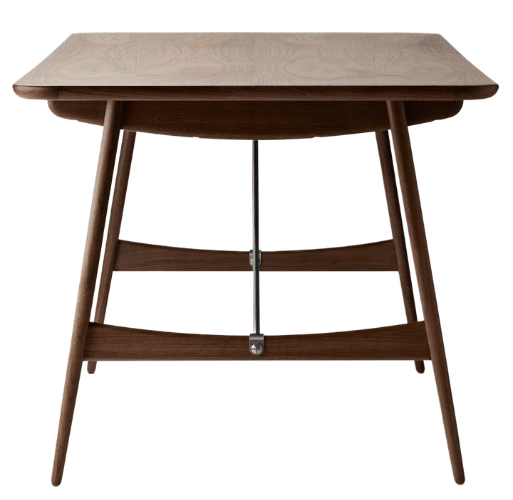BM1160 Hunting Table - Carl Hansen & Son - Tables + Desks - Oiled Walnut - Stainless Steel - HORNE