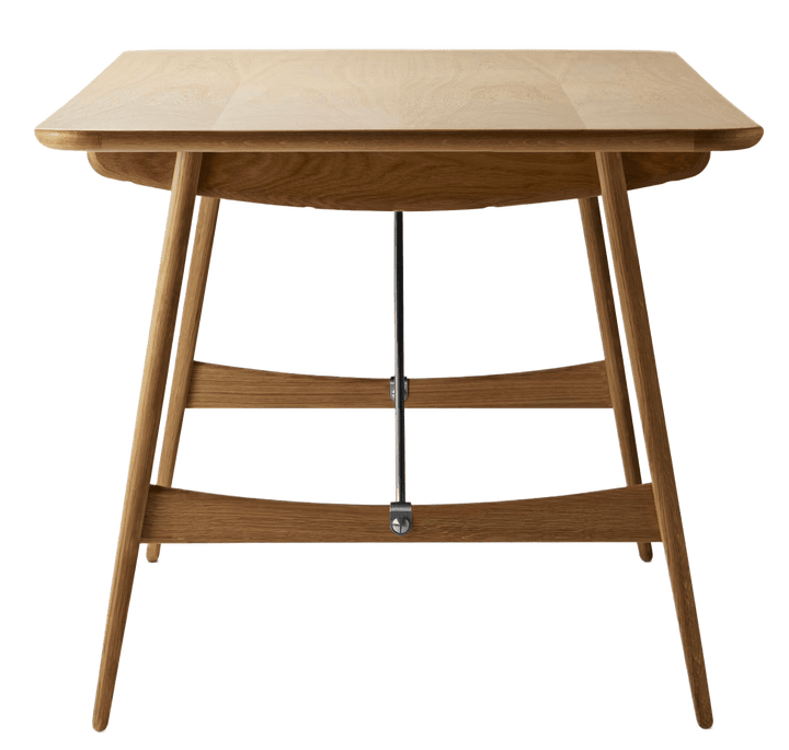 BM1160 Hunting Table - Carl Hansen & Son - Tables + Desks - Oiled Oak - Stainless Steel - HORNE