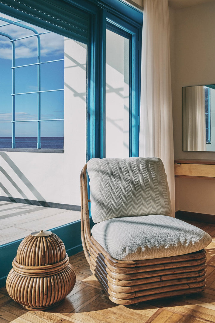 Bohemian 72 Lounge Chair - Gubi - Chairs - Chevron FR 022 - HORNE