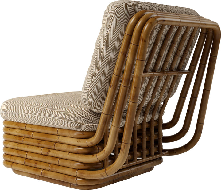 Bohemian 72 Lounge Chair - Gubi - Chairs - Chevron FR 022 - HORNE