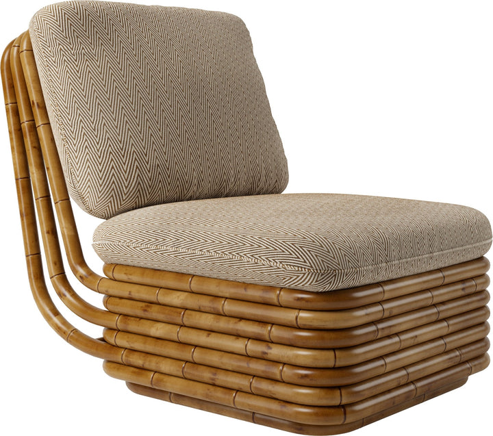 Bohemian 72 Lounge Chair - Gubi - Chairs - Chevron FR 022 - HORNE