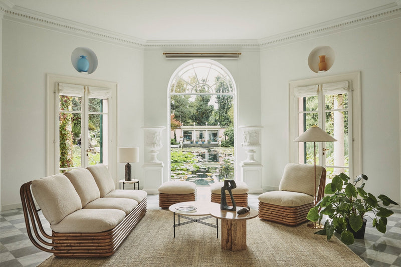 Bohemian 72 Ottoman - Gubi - Chairs - Limonta Lorkey 40 - HORNE