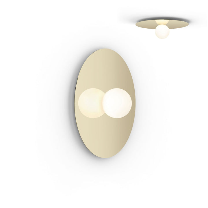 Bola Disc Flush - Pablo Designs - Wall Sconces - 22" - Brass - HORNE