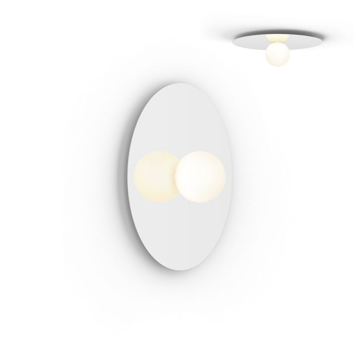 Bola Disc Flush - Pablo Designs - Wall Sconces - 22" - White - HORNE