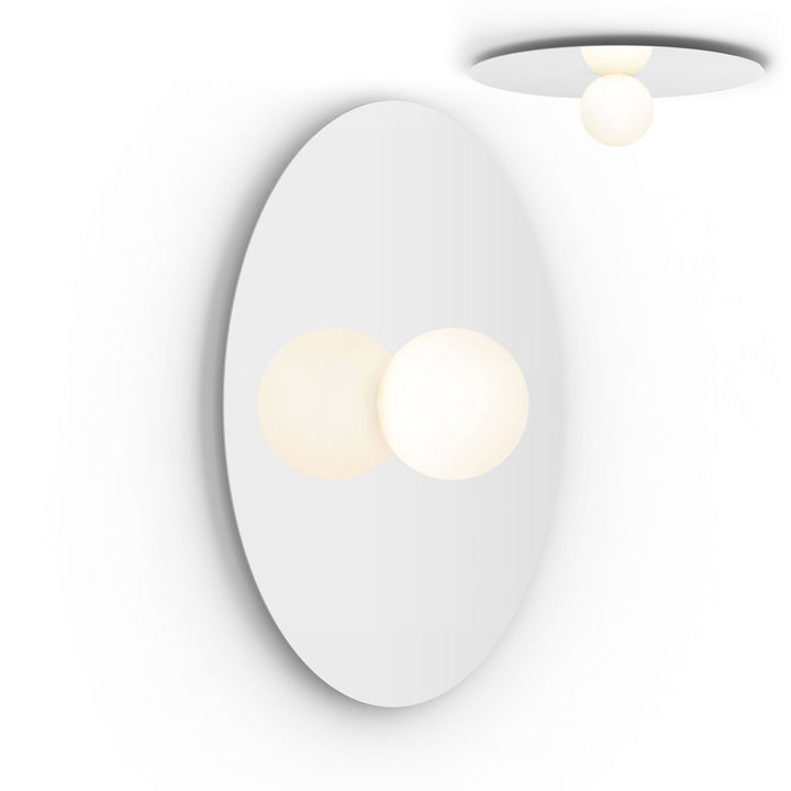 Bola Disc Flush - Pablo Designs - Wall Sconces - 32" - White - HORNE