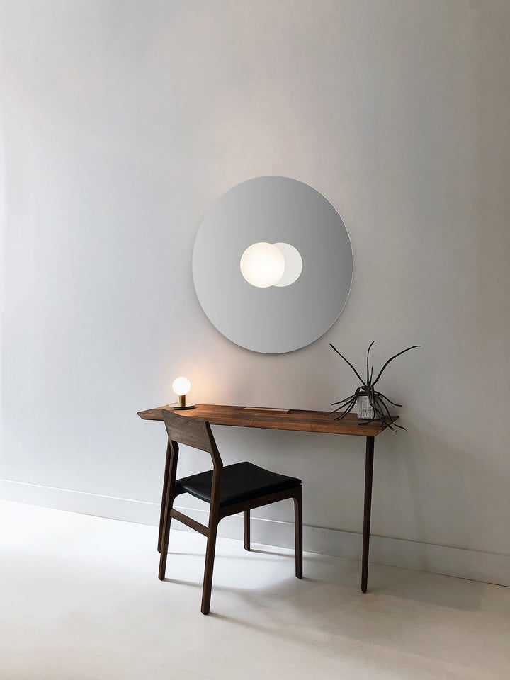 Bola Disc Flush - Pablo Designs - Wall Sconces - 32" - Gunmetal - HORNE