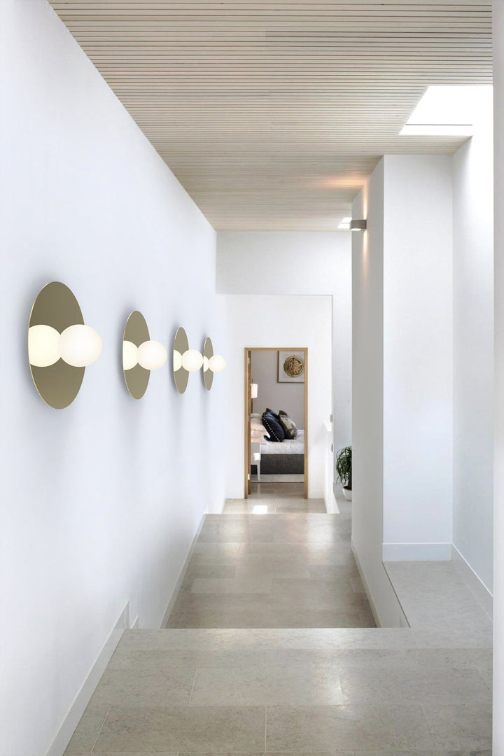 Bola Disc Flush - Pablo Designs - Wall Sconces - 32" - Gunmetal - HORNE