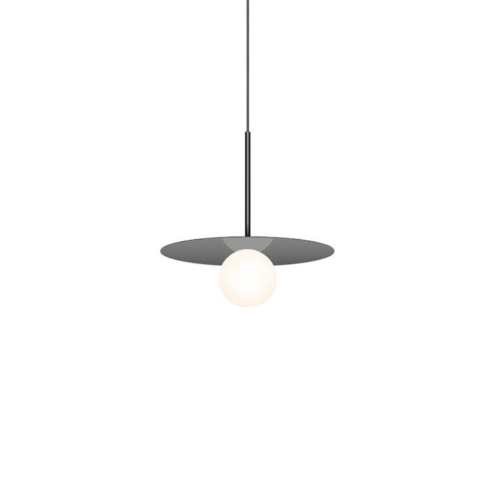Bola Disc Pendant - Pablo Designs - Pendants - 12" - Gunmetal - HORNE