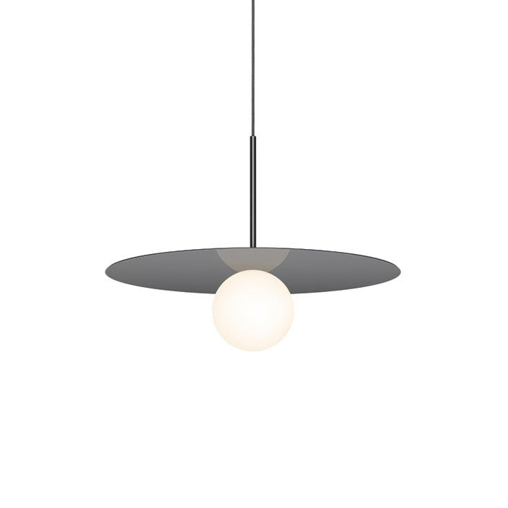 Bola Disc Pendant - Pablo Designs - Pendants - 18" - Gunmetal - HORNE