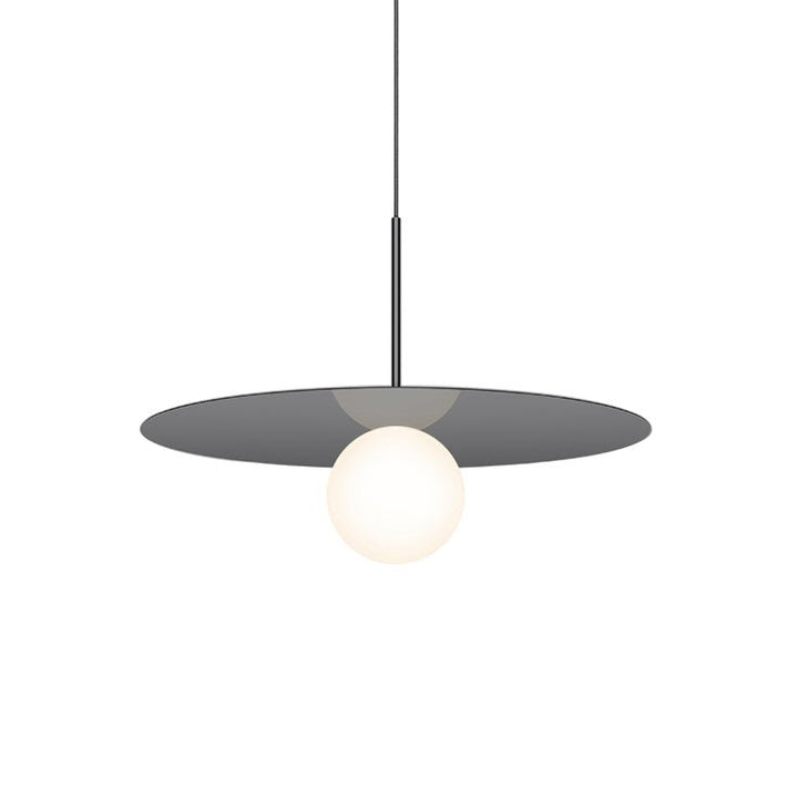 Bola Disc Pendant - Pablo Designs - Pendants - 22" - Gunmetal - HORNE