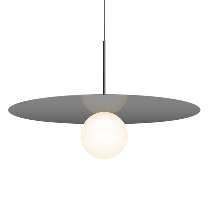 Bola Disc Pendant - Pablo Designs - Pendants - 32" - Gunmetal - HORNE