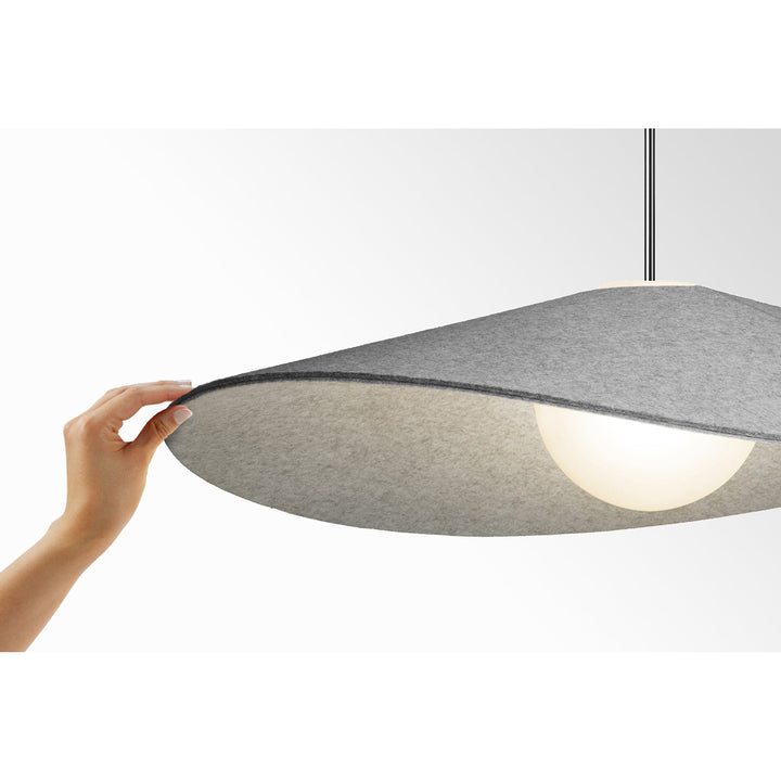 Bola Felt Pendant - Pablo Designs - Pendants - 24" Shade - HORNE