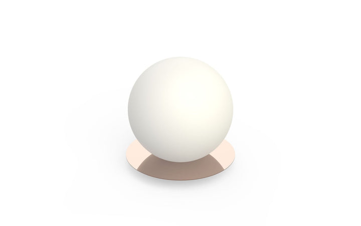 Bola Sphere Table Lamp - Pablo Designs - Table + Task - 8" Dia. - Rose Gold - HORNE