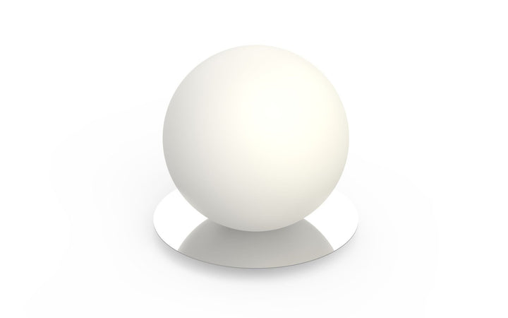 Bola Sphere Table Lamp - Pablo Designs - Table + Task - 10" Dia. - Chrome - HORNE