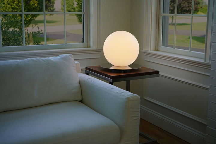 Bola Sphere Table Lamp - Pablo Designs - Table + Task - 12" Dia - Rose Gold - HORNE