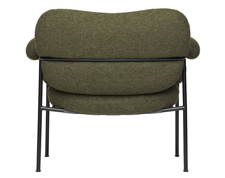 Bollo Armchair - Fogia - Chairs - Vintage - Cognac Leather - White - HORNE