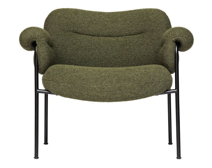 Bollo Armchair - Fogia - Chairs - Vintage - Cognac Leather - White - HORNE