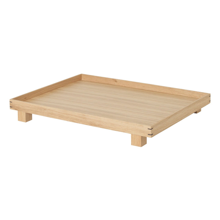 Bon Wooden Tray - Ferm Living - Serveware - Oak - Large - HORNE