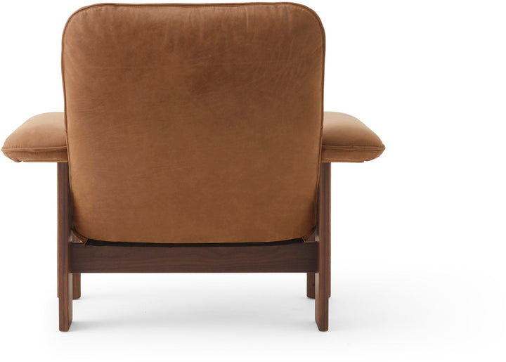 Brasilia Lounge Chair & Ottoman - Upholstered - Audo Copenhagen - Chairs - Chair Only - Boucle 02 Fabric - Natural Oak - HORNE
