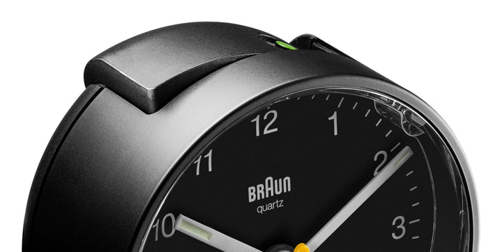 Braun Classic Alarm Clock - BC01 - Braun - Clocks - White Case & White Dial - HORNE