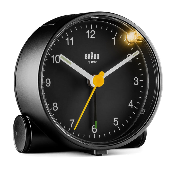Braun Classic Alarm Clock - BC01 - Braun - Clocks - White Case & White Dial - HORNE