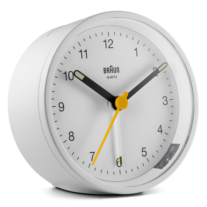 Braun Classic Alarm Clock - BC12 - Braun - Clocks - Black Case & Black Dial - HORNE
