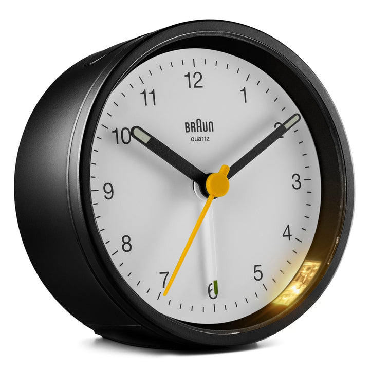 Braun Classic Alarm Clock - BC12 - Braun - Clocks - White Case & White Dial - HORNE
