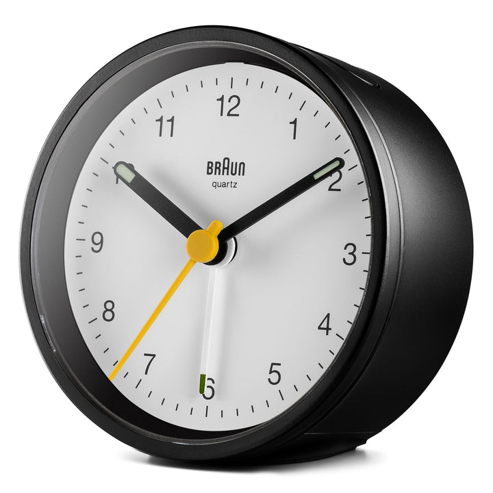 Braun Classic Alarm Clock - BC12 - Braun - Clocks - White Case & White Dial - HORNE