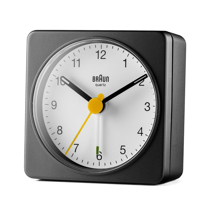 Braun Classic Alarm Clock - BC2X - Braun - Clocks - White Case & White Dial - HORNE