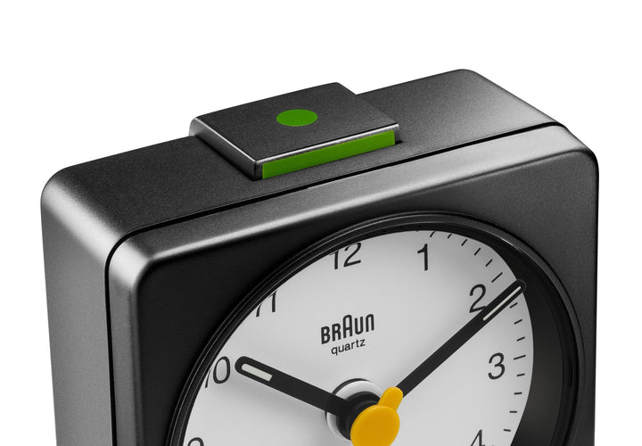 Braun Classic Alarm Clock - BC2X - Braun - Clocks - White Case & White Dial - HORNE