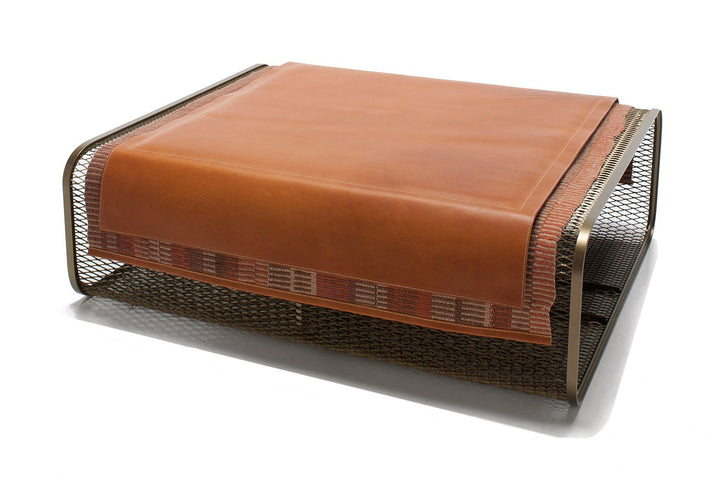 Caballito Large - Leather And Fabric
