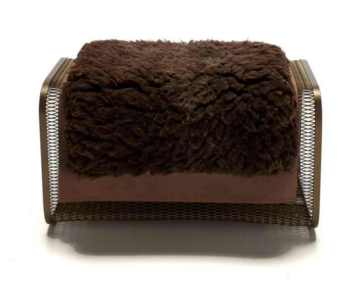Caballito Blanco Small - Sheepskin And Suede