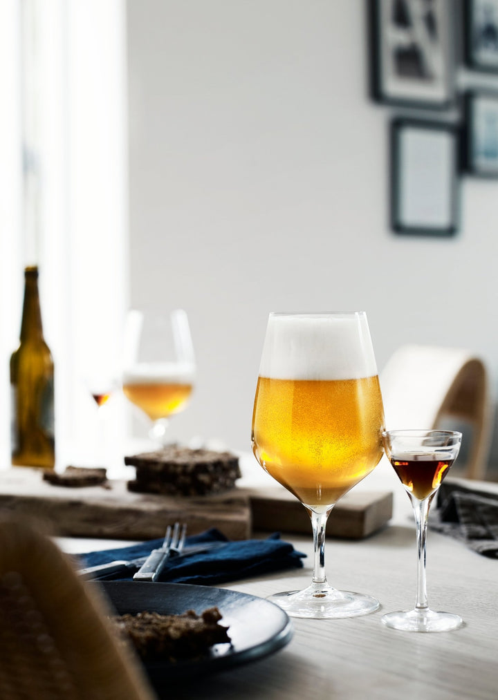 Cabernet Beer Glass - Set of 6 - Holmegaard - Beer + Cocktail Glasses - HORNE