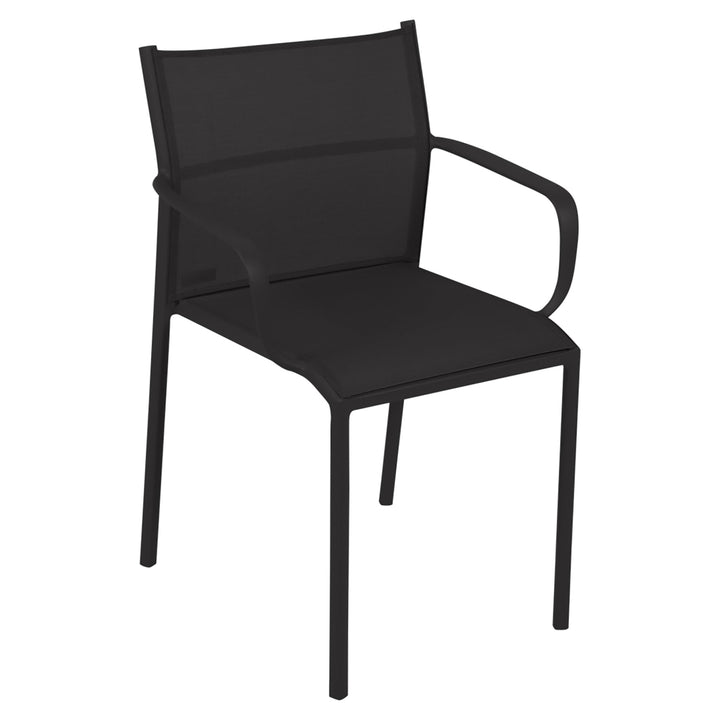 Cadiz Armchair - Stereo Fabric - Set of 2 - Fermob - Outdoor Furniture - Anthracite - HORNE