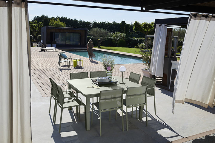 Cadiz Armchair - Stereo Fabric - Set of 2 - Fermob - Outdoor Furniture - Rosemary - HORNE
