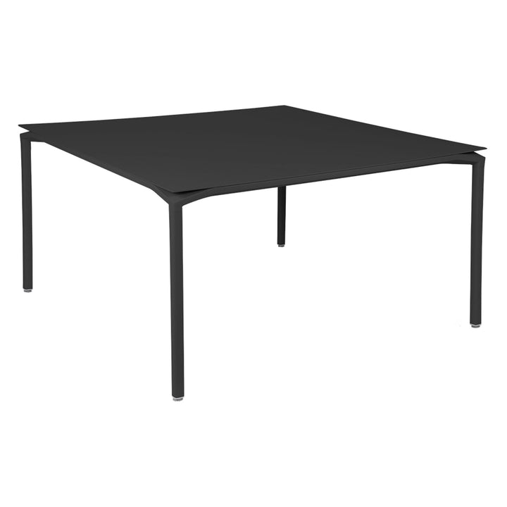 Calvi Table 55" x 55" - Fermob - Outdoor Furniture - Liquorice - HORNE