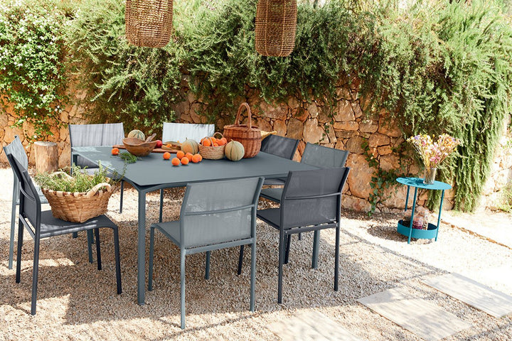 Calvi Table 55" x 55" - Fermob - Outdoor Furniture - Willow Green - HORNE