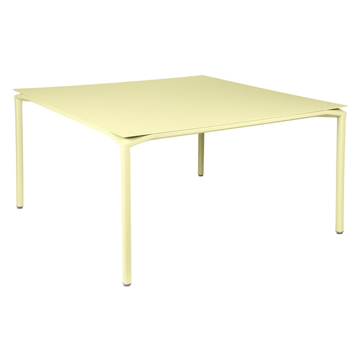 Calvi Table 55" x 55" - Fermob - Outdoor Furniture - Frosted Lemon - HORNE