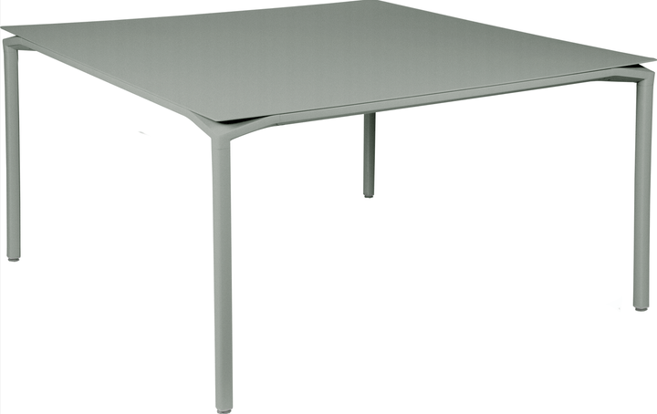 Calvi Table 55" x 55" - Fermob - Outdoor Furniture - Lapilli Grey - HORNE