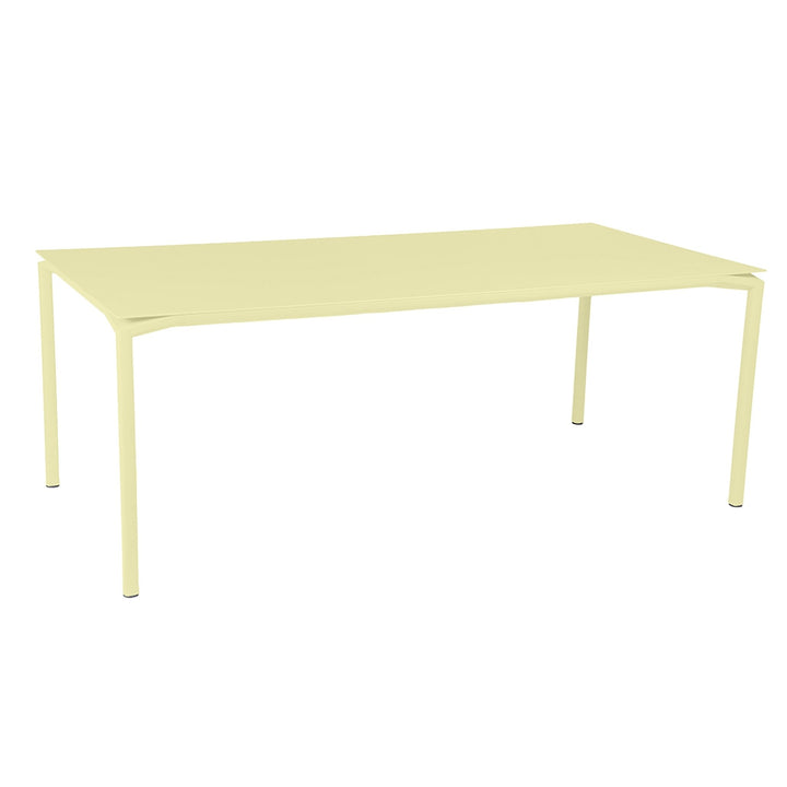 Calvi Table 77" x 37" - Fermob - Outdoor Furniture - Frosted Lemon - HORNE