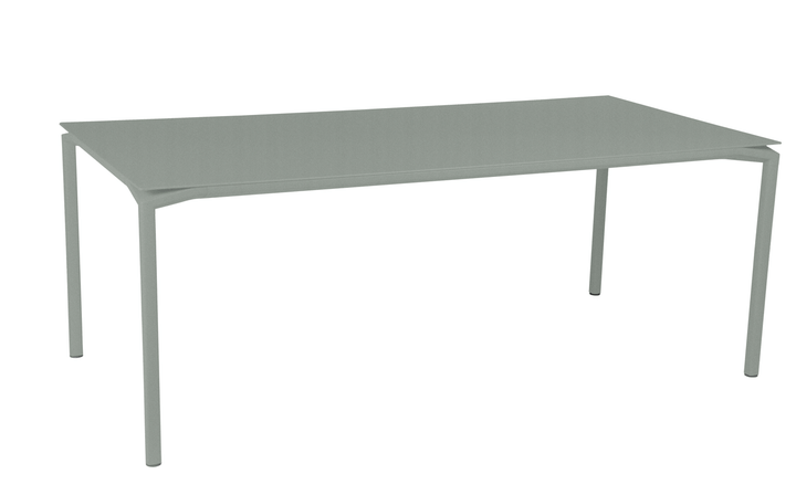 Calvi Table 77" x 37" - Fermob - Outdoor Furniture - Lapilli Grey - HORNE