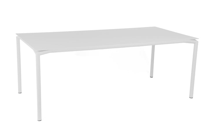 Calvi Table 77" x 37" - Fermob - Outdoor Furniture - Cotton White - HORNE