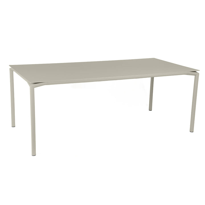 Calvi Table 77" x 37" - Fermob - Outdoor Furniture - Clay Grey - HORNE