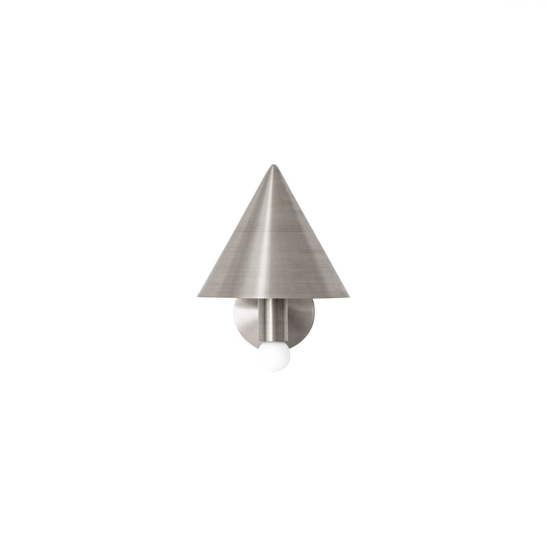 Canopy Sconce - Workstead - Wall Sconces - Brushed Nickel - HORNE