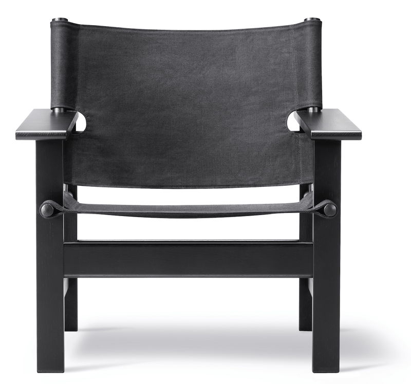 Canvas Chair - Fredericia - Chairs - Natural Canvas/Oak Light Oil - HORNE