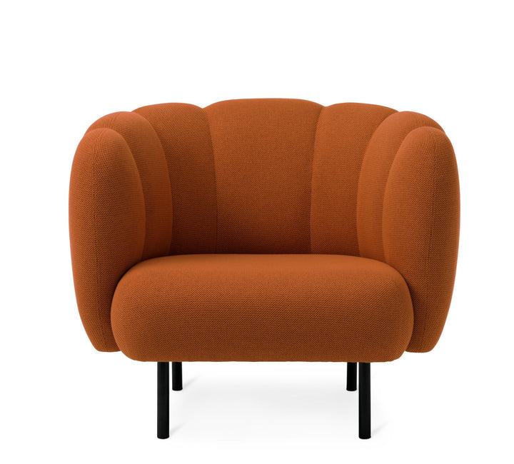 Cape Lounge Chair with Stitches - Warm Nordic - Chairs - Merit 032 - HORNE