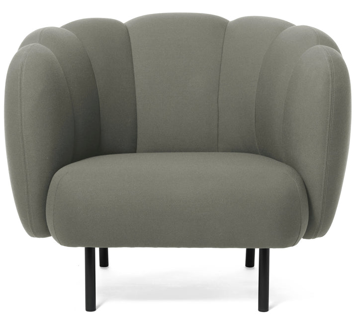 Cape Lounge Chair with Stitches - Warm Nordic - Chairs - Steelcut 160 - HORNE