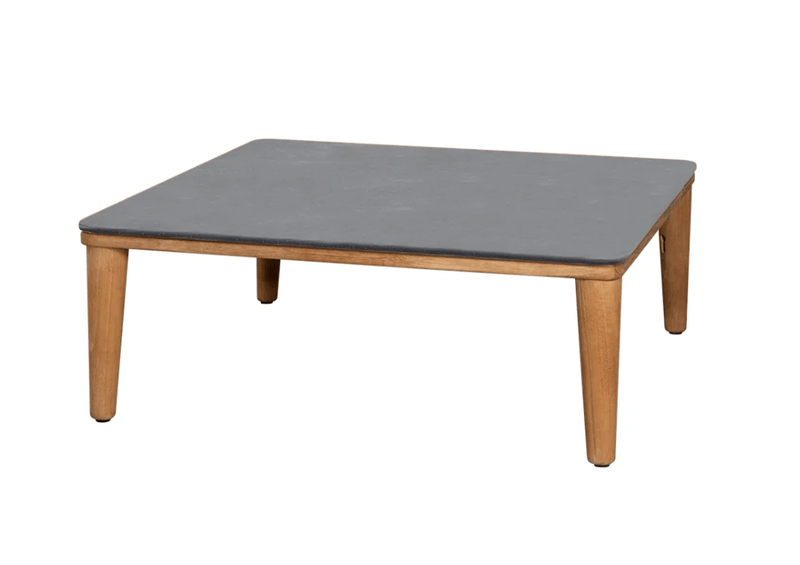 Capture Coffee Table - Cane Line - Outdoor Furniture - Fossil Black Ceramic - HORNE