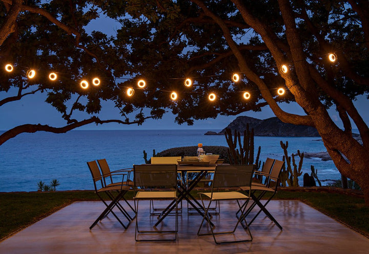 Caractere Table 50" x 50" - Fermob - Outdoor Furniture - Lapilli Grey - HORNE