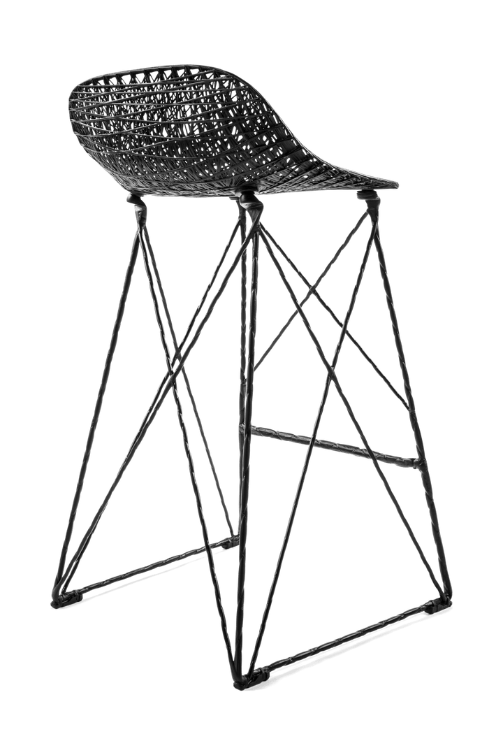 Carbon Bar Stool - Moooi - Stools + Benches + Ottomans - Low - HORNE